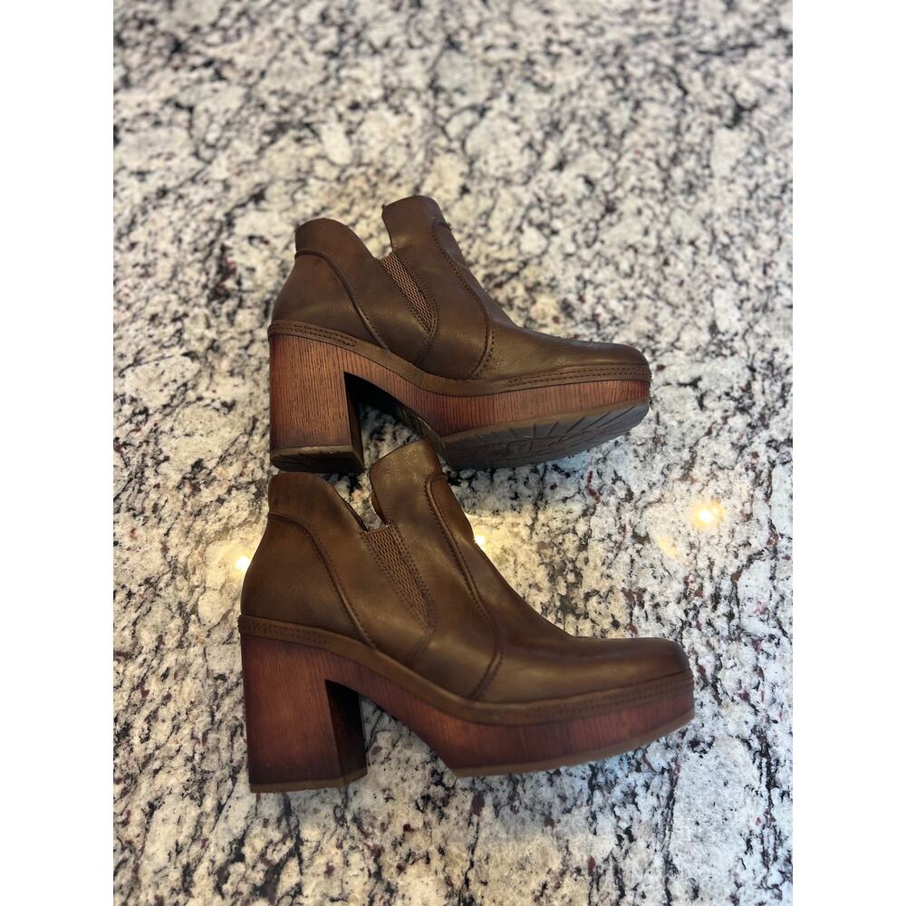 Korks platform robin boot bootie womens size 11 - Picture 13 of 16